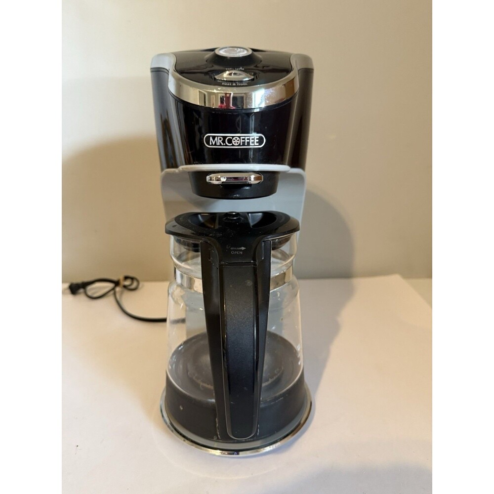 Mr. Coffee Cafe Latte Maker Milk Frother BVMC-EL1. Discontinued Tested Works